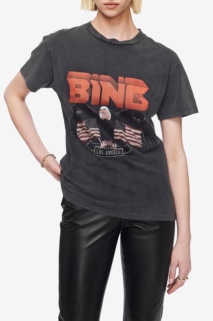 ANINE BING VINTAGE BING TEE BLACK Gypsett