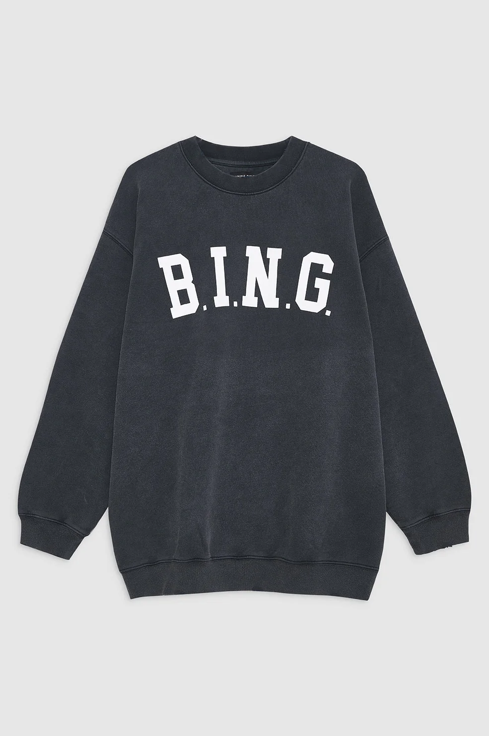 ANINE BING TYLER SWEATSHIRT BING Washed Black Gypsett