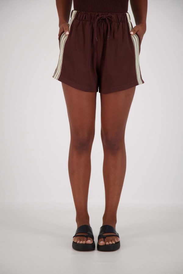 JASMINE ALEXA Panarea Shorts Brown