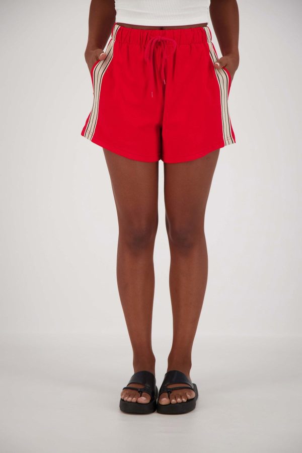 JASMINE ALEXA Panarea Shorts Red